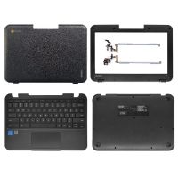 Newprodectstscoming NEW Laptop LCD Back Cover/Front Bezel/Hinges/Palmrest Keyboard/Bottom Case For Lenovo Chromebook N22 Series Laptops Case