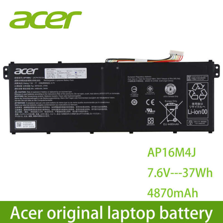 แบตเตอรี่-acer-ของแท้-ap16m4j-สำหรับ-acer-aspire-3-a315-41-series-acer-battery-notebook-แบตเตอรี่โน๊ตบุ๊ค-เอเซอร์