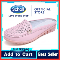 รองเท้าผู้หญิง Scholl รองเท้าแตะหนังผู้หญิงรองเท้าแตะโบฮีเมียผู้หญิงรองเท้าแตะรองเท้าเรือแบน Scholl รองเท้าสตรี Kasut Wanita Scholl รองเท้าแตะลำลองสำหรับผู้หญิง Scholl