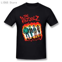 เสื้อยืดหลวม Virtualz Gorillaz เสื้อเชิ้ตลำลองสำหรับผู้ชายเสื้อยืดเสื้อกันหนาวแฟชั่นผ้าฝ้ายพลัสไซส์6XL 5XL 4XL ของขวัญที่ดีที่สุด