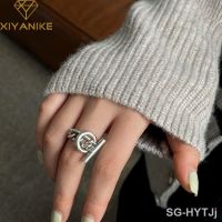 【hot】∏❐✈  XIYANIKE Color  Buckle Chain Fashion Multi-layer Round Personalized Punk Jewelry