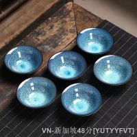 【hot】● 6pcs/set Exquisite Cup Cups and Mugs Teacup Jingdezhen Teacups Puer