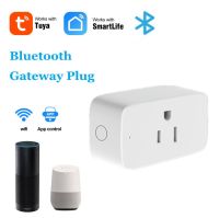 US Bluetooth Gateway Plug WiFi Tuya Smart Plug Smart Life APP Remote Smart Socket works for Google Home Alexa Ratchets Sockets