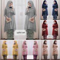 (Guaranteed REALPICT) PREMIUM Javanese Blouse SAFITRI SET + BRUKAT BATIK Skirt Uniform Conditions Gradation