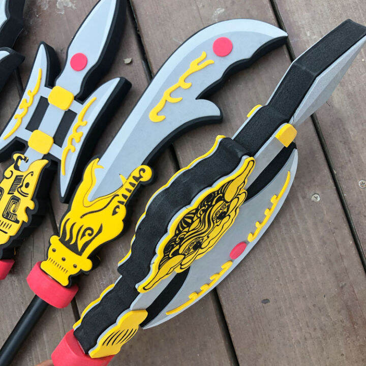 Three Kingdoms weapon PU plastic children's sword foam soft head weapon