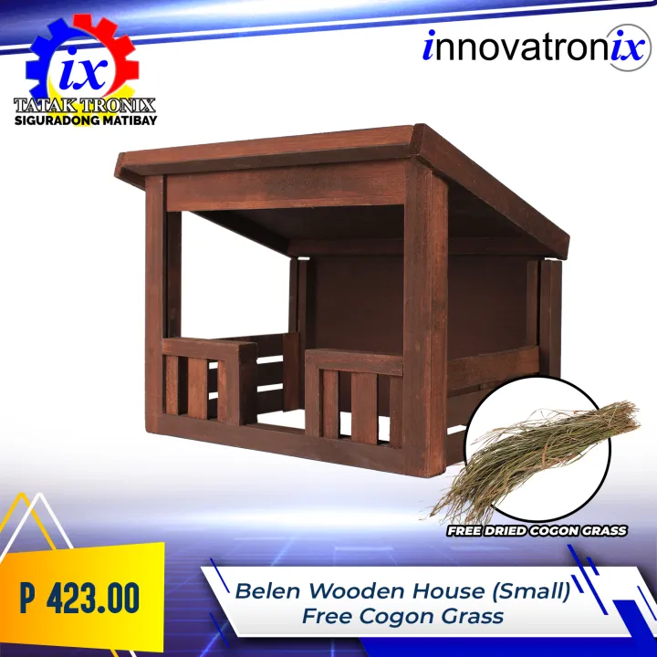 Innovatronix/Tronix 1Pc Belen House For Nativity For The Holiday Religious  Item/ Doll House/ Barbie House/ Toy House For Boys And Decoration Gift  Suggestion With Free Cogon Grass | Lazada Ph