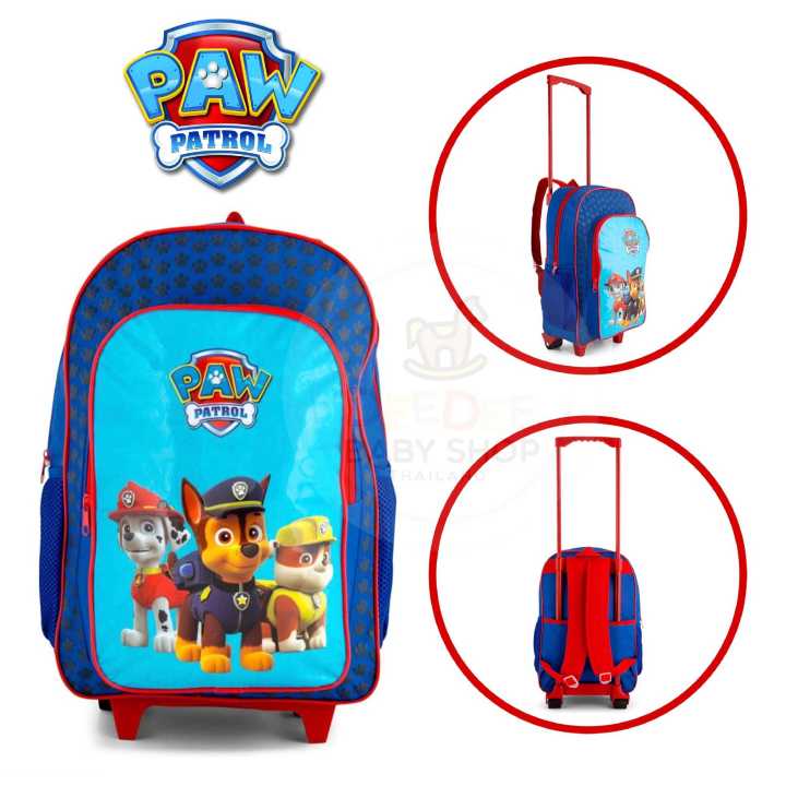 Spin Master Paw Patrol Deluxe Wheeled Trolley Backpack