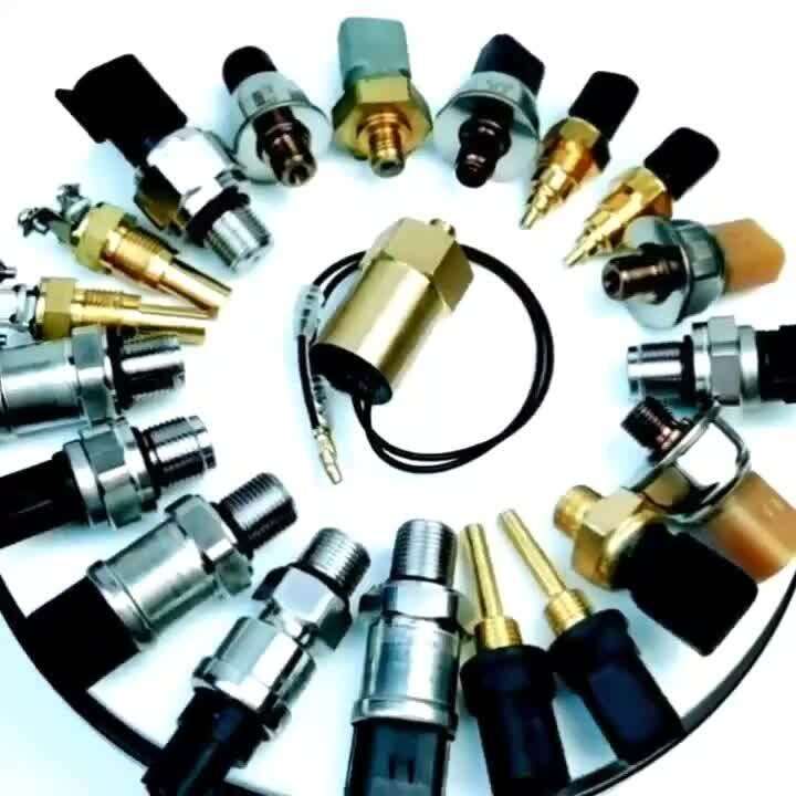 High Pressure Sensor Solenoid Valve KA318Z 11800500K For Excavator Doosan Daewoo 150215252207