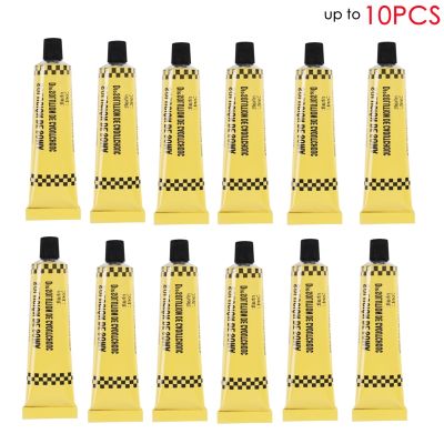 Up to 10PCS Repairing Glue 12ml Portable Strong Adhesive Glue Car Motorcycle Bicycle Tire Repairing Universal Liquid Glue Agent