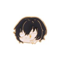 【SALE】 tangticarans1972 Pcs อะนิเมะ Bungo Stray Dogs คอสเพลย์เข็มกลัด Pins รูป Dazai Osamu Nakahara Chuuya ป้ายโลหะสำหรับของขวัญเด็กของเล่น