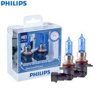 HB3เพชร Philips 9005 P20d 12V 60W 5000K รถสีขาวเท่ๆหลอดไฟอัตโนมัติไฟตัดหมอก (แพ็คคู่)