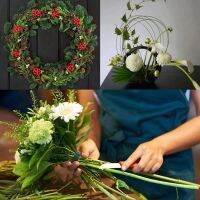 3 Pack Floral Wire Flexible Green Wire Paddle Wire for Crafts Christmas Wreaths Tree and Floral Flower Arrangements