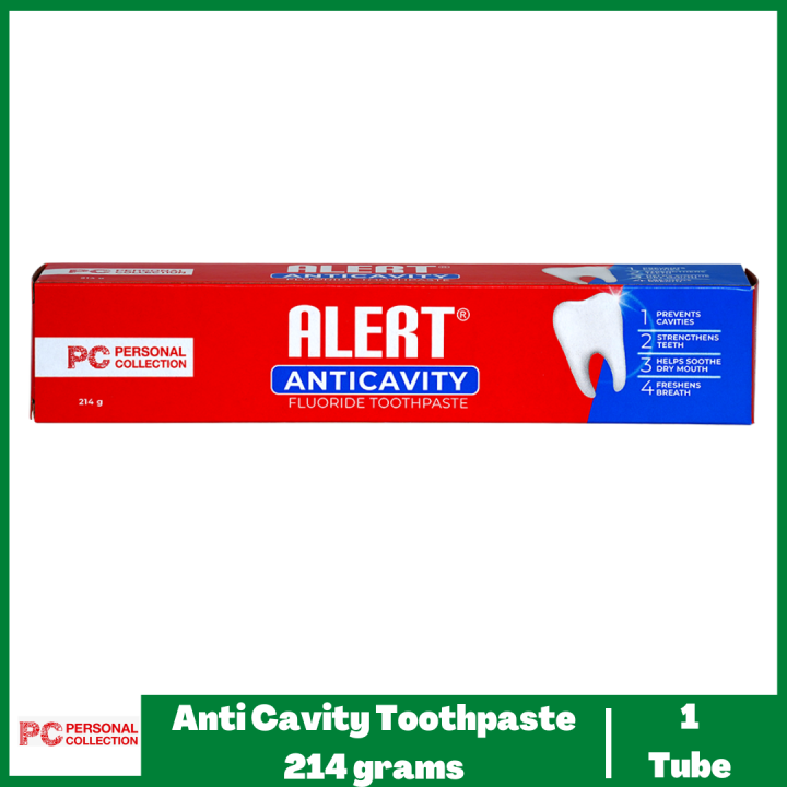 Personal Collection Alert Anticavity Toothpaste 214 grams ( 1 Tube ) Lazada PH