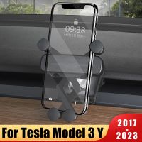 360 Degree Car Mobile Phone Holder For Tesla Model 3 Model Y 2017- 2021 2022 2023 Phone Holder Mount Stand Support