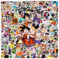 50/100pcs Cool Anime Dragon Ball Stickers for Kids Toys Son Goku Cartoon Decals DIY Skateboard Laptop Motorcycle Sticker Packs Stickers Labels