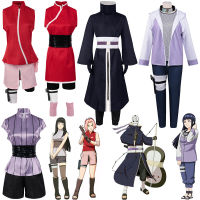 นินจาซากุระ cos เสิร์ฟ Shippuden Haruno Sakura cosplay ชุดฮาโลวีนชุดการแสดงบนเวที