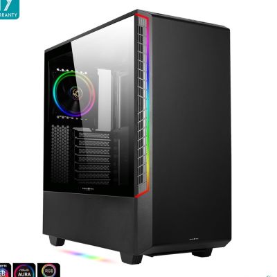 BESTSELLER อุปกรณ์คอม RAM Tsunami ATX (NP) Tsunami ARGB T802 Gaming Case TG (Black) อุปกรณ์ต่อพ่วง ไอทีครบวงจร