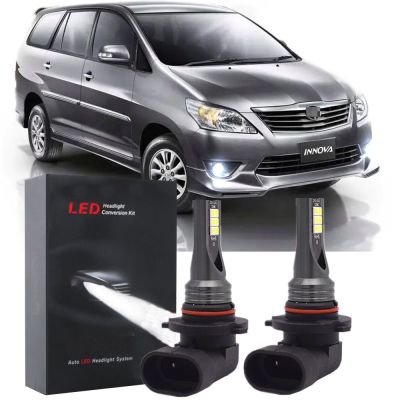 New ชุดหลอดไฟตัดหมอกฮาโลเจน LED 6000K แบบเปลี่ยน สําหรับ Toyota Innova Kijang 2014 - June 2016 (1 คู่)