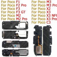 สำหรับ Xiaomi Pocophone Poco F2 Pro F3 GT M2 M3 X2 X3 C3 NFC ของแท้เครื่องเสียงลำโพงออดโมดูลบันทึกเสียงเสียงกริ่ง