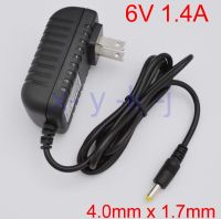 1PCS 6V 1.4A High quality IC program AC 100V-240V Converter power Adapter DC 6V1.4A1400mA Power Supply US Plug DC 4.0mm x 1.7mm