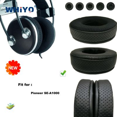 New upgrade Replacement Ear Pads for Pioneer SE A1000 Headset Parts Leather Cushion Velvet Earmuff Headset Sleeve