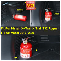 ผู้ถือเครื่องดับเพลิงกรณีปกตัดเหมาะสำหรับนิสสัน XT Rail X Trail T32 Rogue 5ที่นั่งรุ่น2017-2020อุปกรณ์พลาสติก