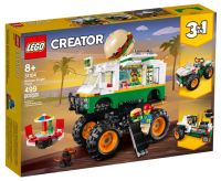 LEGO Creator 3-in-1 Monster Burger Truck 31104