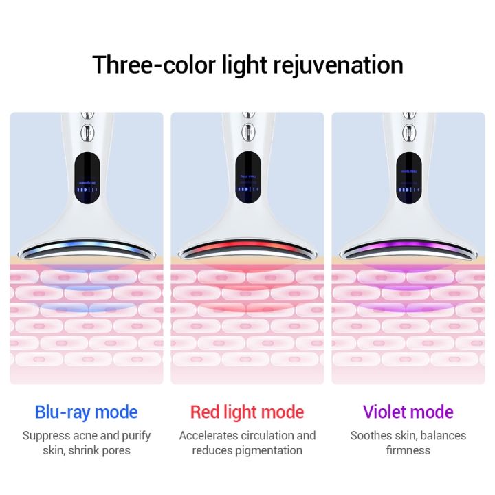 เครื่องนวดยก-alat-pijat-leher-ไอออนโฟตอน-led-บำบัดด้วยความร้อนเครื่องมือกำจัดคางสองชั้นป้องกันการบำรุงริ้วรอยผิว