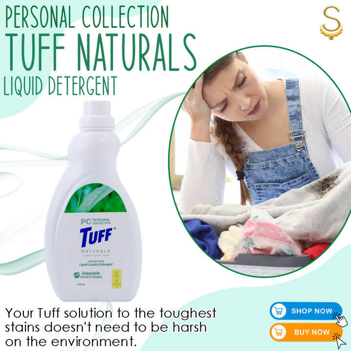 Personal Collection Tuff Naturals Liquid Laundry Detergent 1000ml