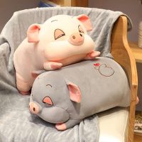 【A Great】 2in1น่ารักหนูแฮมสเตอร์ PlushSleeping หมอนผ้าห่มเตียงตุ๊กตา PigWashableSoft หมอน HighGift สำหรับเด็ก