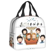 ✸♠☢ Friends TV Show Insulated Lunch Bag for Camping Travel Resuable Thermal Cooler Lunch Box Women Children Food Container Tote Bags