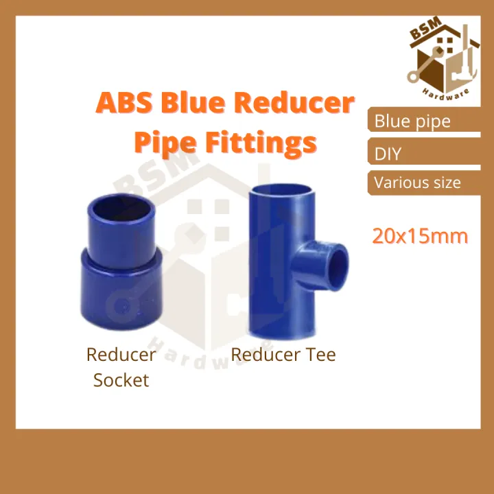 BSM ABS Pipe fitting Pipe Reducer Joint Fitting Connector Penyambung ...