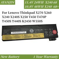 24WH 48WH 72WH  Laptop Battery for Lenovo Thinkpad X270 X260 X240 X240S X250 T450 T470P T440S K2450 W550S 45N1136 45N1738 Rechargeable Flashlights