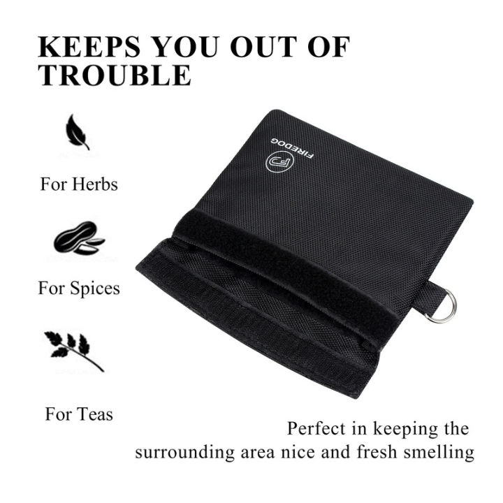 ส่งเร็ว-firedog-กระเป๋าดับกลิ่น-cl86-กระเป๋าผ้า-ล็อคสองชั้น-ขนาด-17-x-14cm-พกพาง่าย-สามารถใส่กระเป๋าได้ทั่วไป-smell-odor-proof-dog-tested-สต็อคอยู่ไทย-พร้อมส่ง
