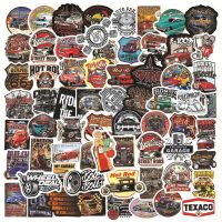 10/50/100PCS Modified Retro Classic Car Stickers Cool Laptop Guitar Luggage Waterproof Graffiti Sticker Decal Kid Classic Toys Stickers Labels