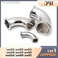 ┅⊙✈ 1pc 3/4 1/2 3/8 1/4 1 11/4 (19-102mm) Pipe OD Sanitary 304ss Sanitary Stainless Tri Clamp 90 Degree Elbow Pipe Fitting