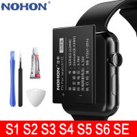 NOHON Series 1 2 3 4 5 SE 6 44mm 42mm Replacement Bateria For S1 S2 S3 GPS LTE S4 S5 S6 38mm 40mm