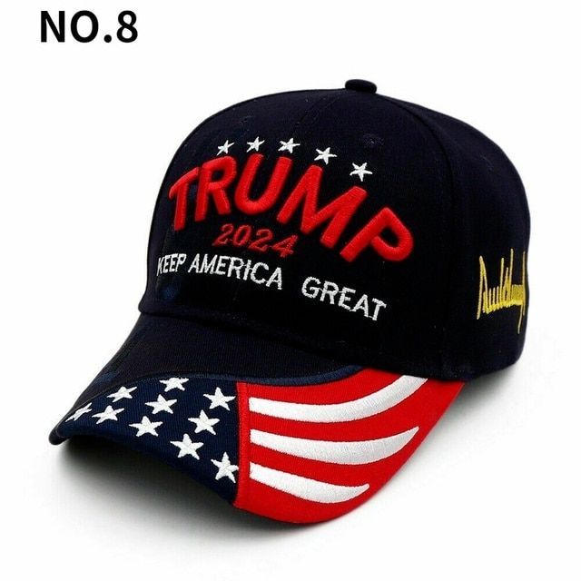 Donald Trump 2024 Hat Camouflage Usa Flag Baseball Hats Kag Make