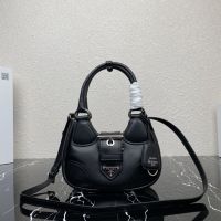 Prada Moon Re-Nylon and leather bag Shoulder Bag