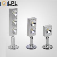 【LZ】✎۞  Projectores LED ajustáveis para exibição de jóias Showcase Light para exibição de exposições Mini Spot 1W 2W 3W AC85-265V