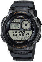 Casio Mens AE-1000W-1AVCF Resin Sport Watch with Black Band