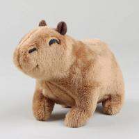 18-30Cm Capybara Plush จำลอง Capibara อะนิเมะของเล่นนุ่มนิ่มสัตว์ตุ๊กตานุ่มสติกเกอร์ส่งของขวัญวันเกิดเด็ก