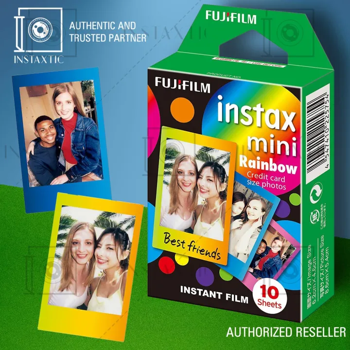 ユウ Instax Mini Instant Color Film FUJI Instax Mini Rainbow