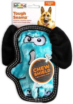 Tough Seamz Dog Toy w/ Invincible Squeaker Gorilla