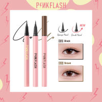 PINKFLASH OhMyLine อายไลเนอร์แบบน้ำ อัพเกรด ปราศจากข้อผิดพลาด สวมใส่ได้ยาวนาน แห้งเร็ว รอยเปื้อน ป้องกันการถ่ายเท กันน้ำ 3 Colors