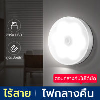 ไฟบันได ไฟกลางคืน ไฟติดห้องนอน LED light ไฟติดผนัง ไฟห้องน้ำไฟหัวเตียง ไฟLED ติดง่ายไม่ต้องเจาะ ?พร้อมส่งจากไทย