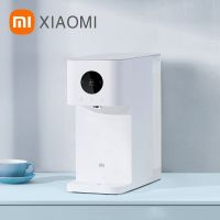 XIAOMI MIJIA เครื่องจ่ายเครื่องกรองน้ำบนเคาน์เตอร์น้ำกรองเครื่องฟอกรักษาตัวกรองตู้ปลาดื่มอัจฉริยะใหม่2021