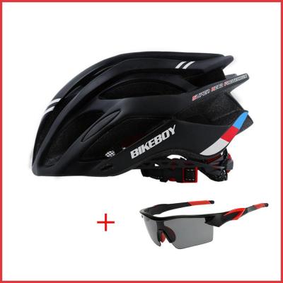 MTB Bicycle Helmet Ultralight Cycling Men Women Outdoor Sport Bike Safety Caps Motorcycle Helmet With Sunglasses Bike Equipment