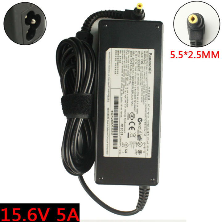 compatible-new-15-6v-5a-5-5-2-5-มม-อะแดปเตอร์-ac-สำหรับ-panasonic-toughbook-cf-30-cf30-cf-51-cf-aa1653a-เครื่องชาร์จแล็ปท็อป-in-stock