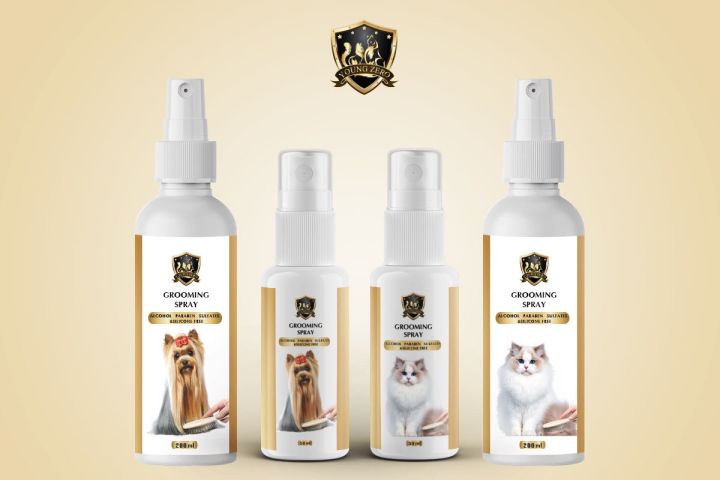grooming-spray-บำรุงขนสุนัข-แมว-ลดขนหลุดร่วง-ลดขนพันกัน-ดับกลิ่น-ขนาด-200-ml